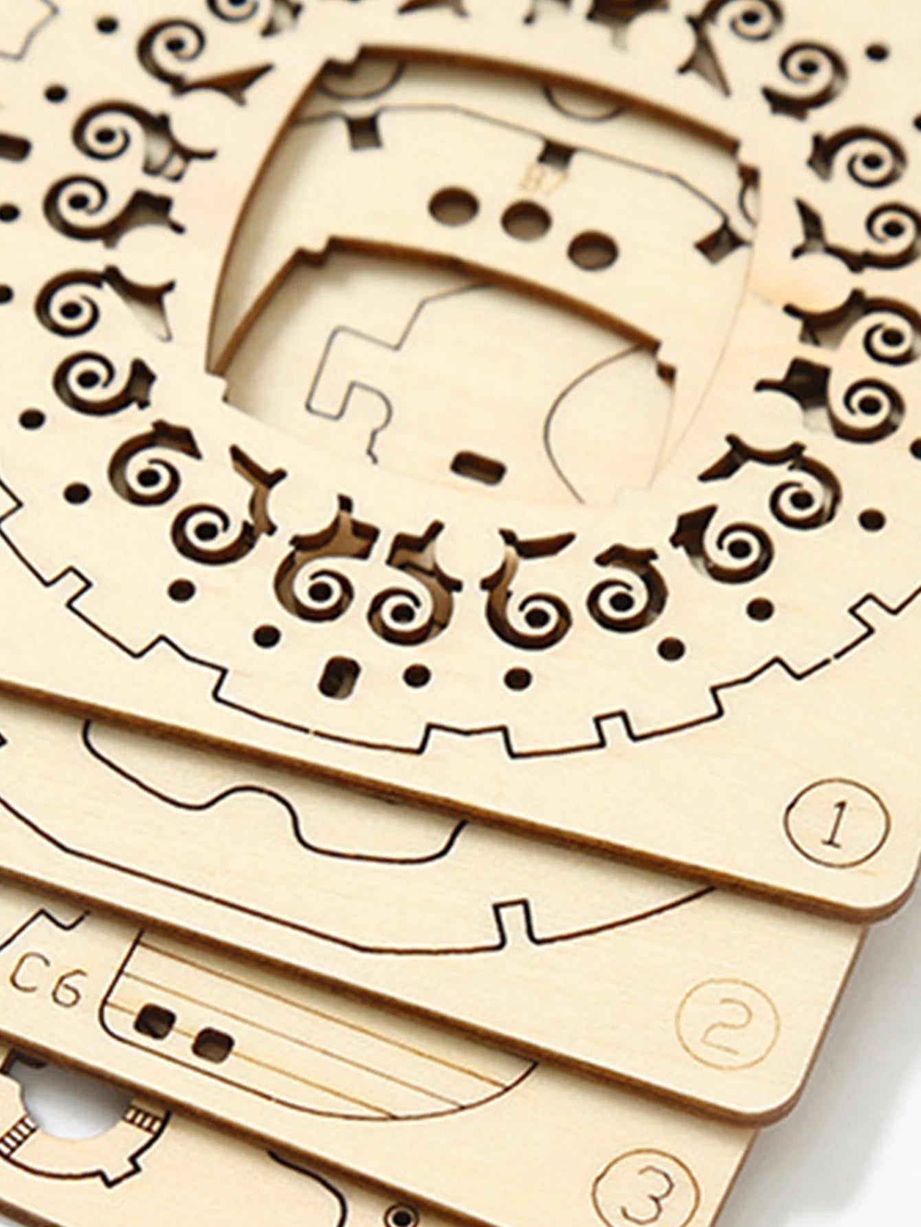 3D Wooden Puzzle Brain Teaser