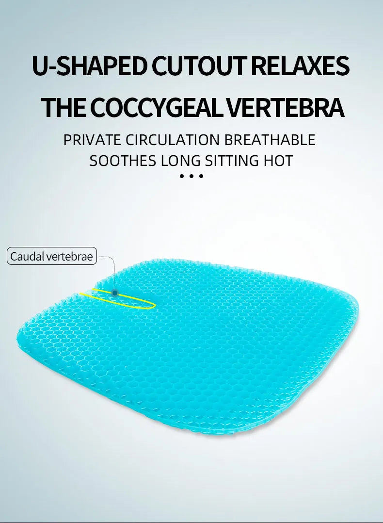 The Cloud Beneath You – TPE Honeycomb Gel Cushion