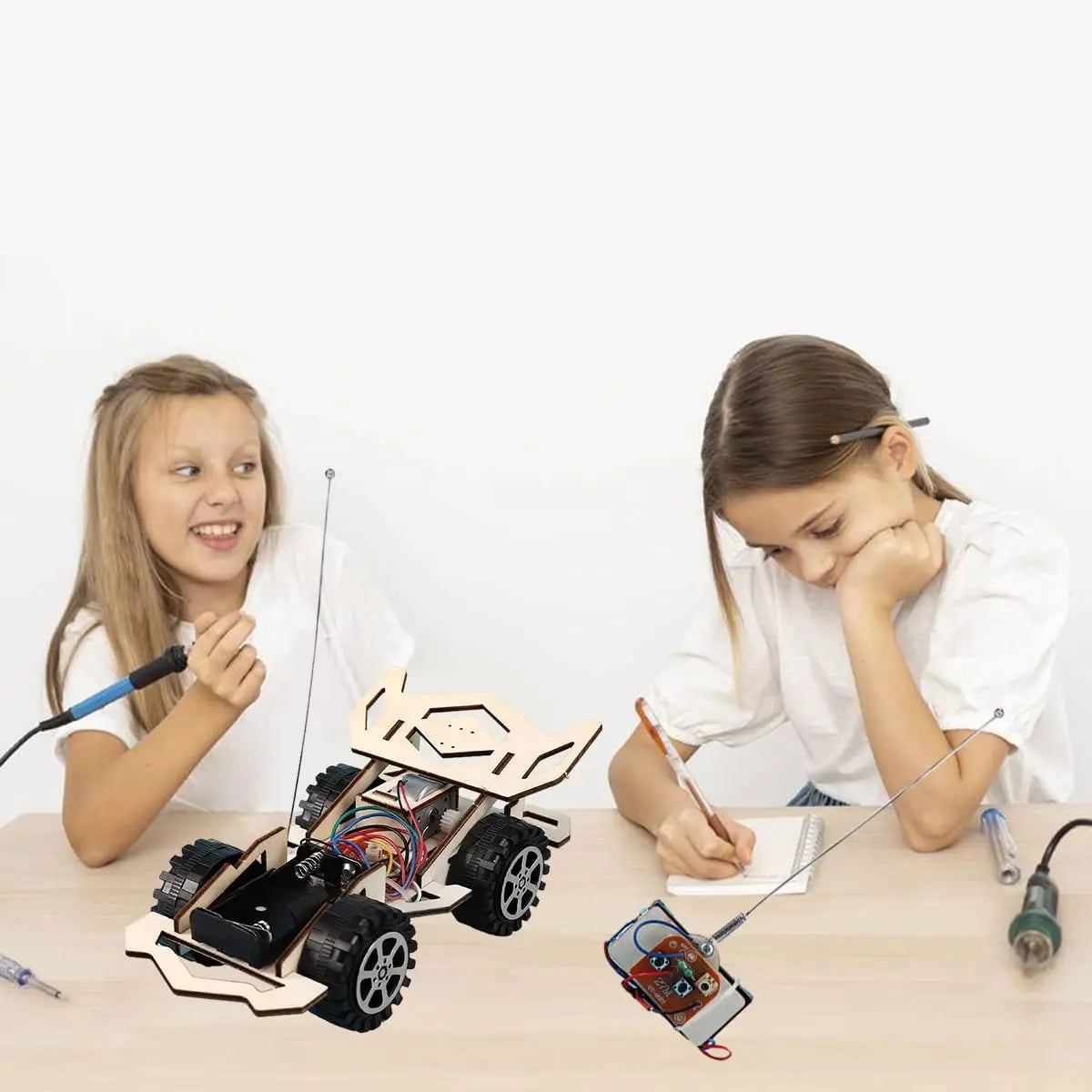 DIY Wooden RC Car Kit