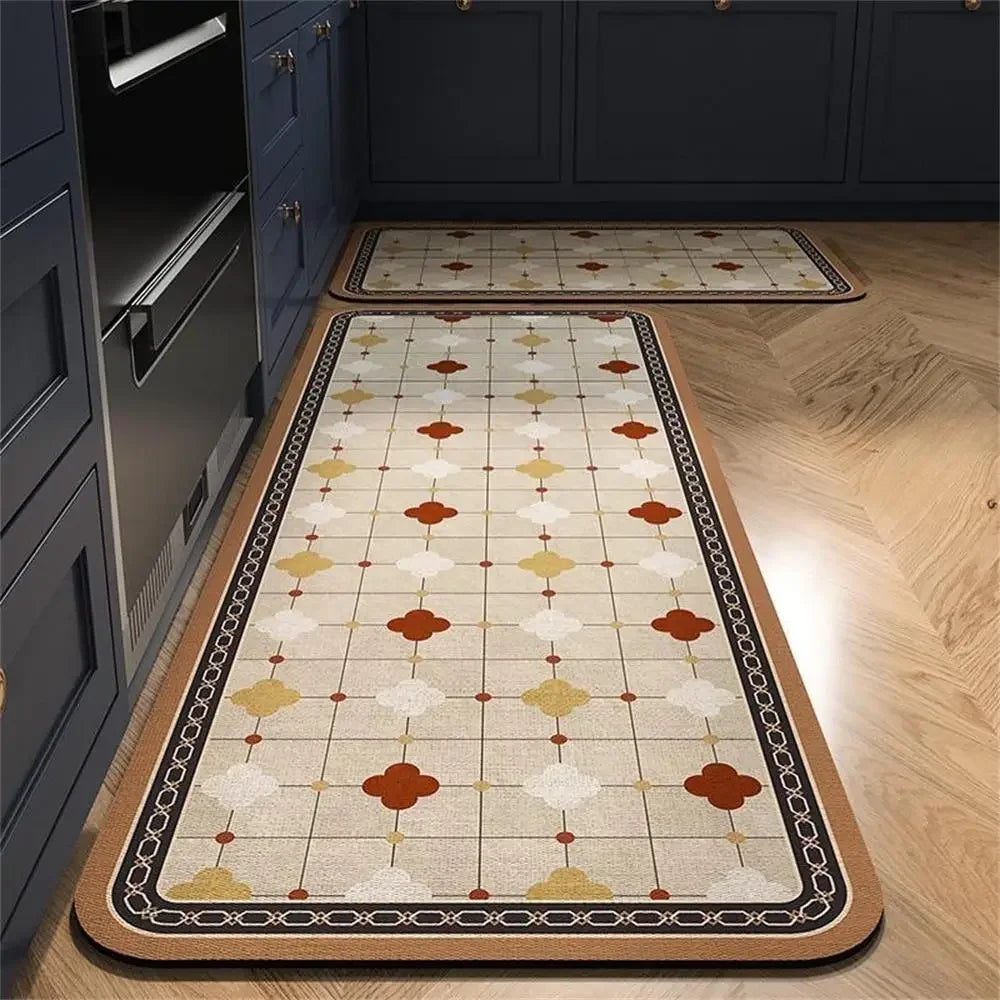 Soft Crystal Velvet Anti-Slip Carpet Mat