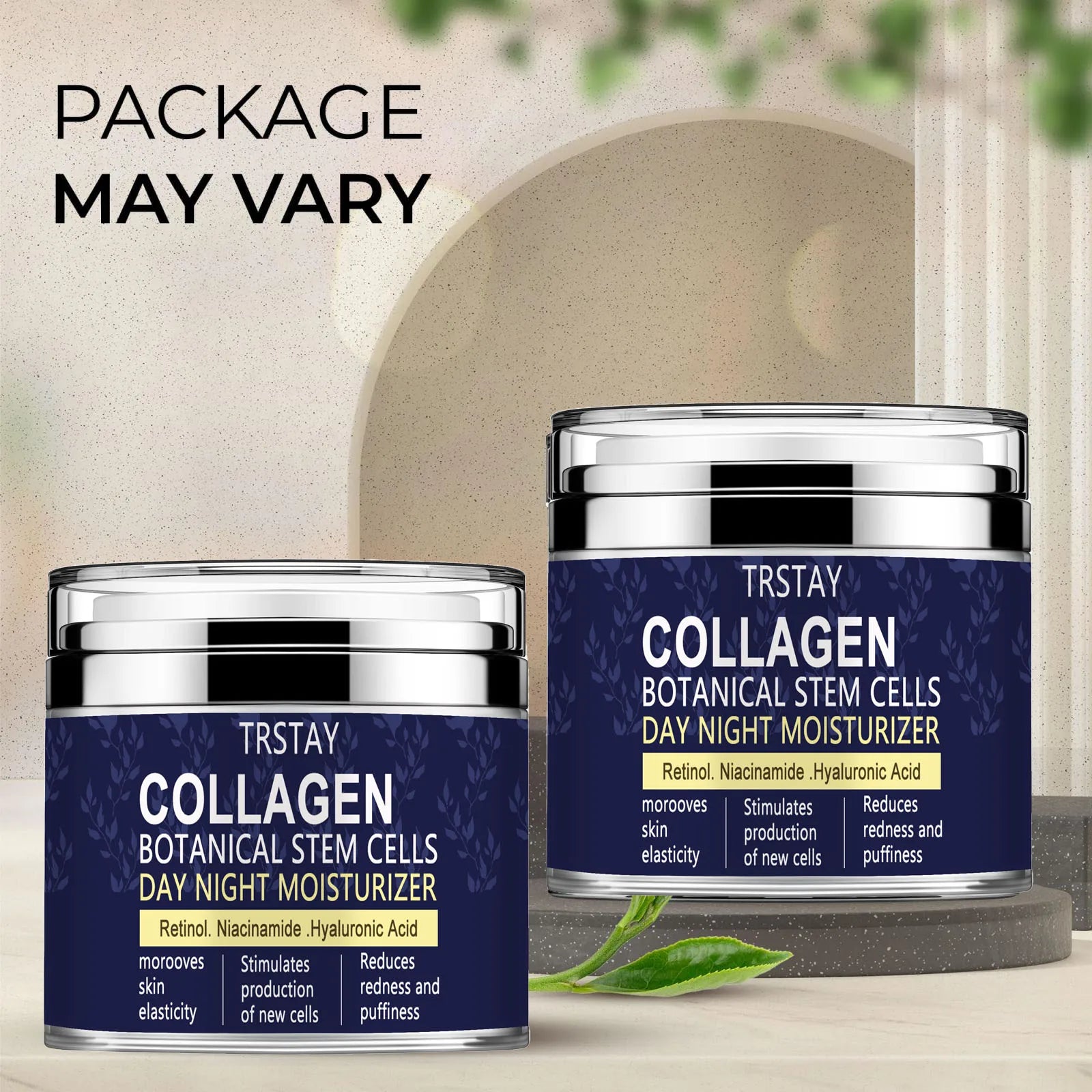 Collagen Face Moisturizer with Airless Pump