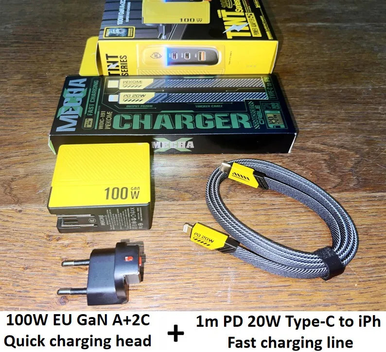 WEKOME WP-U155 GaN 100W Fast Charger