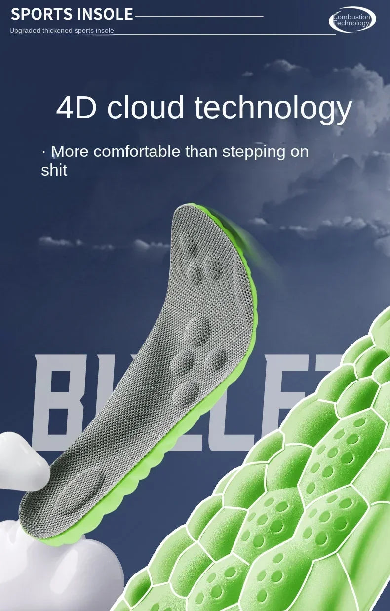 4D Latex Sport Insoles