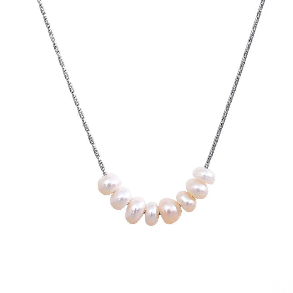 Trendy Freshwater Pearl Pendant Necklace