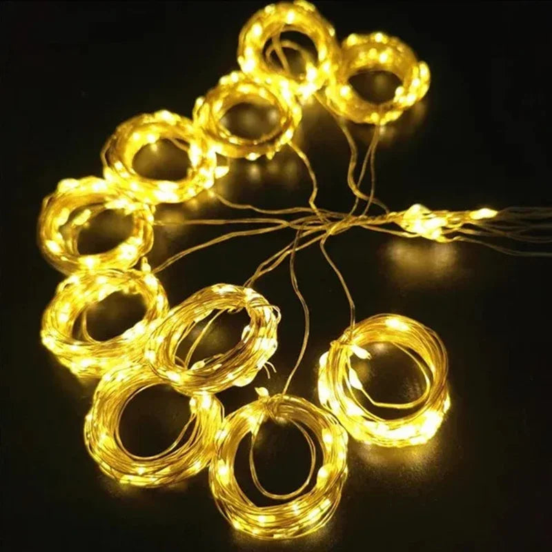 3M LED Curtain String Lights