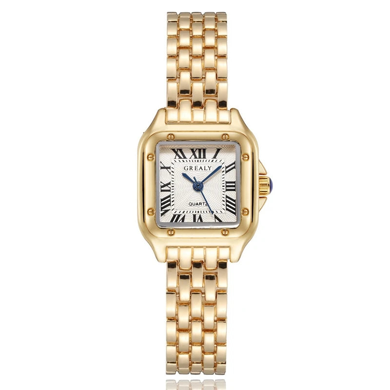 GREALY Women's Square Quartz Watch