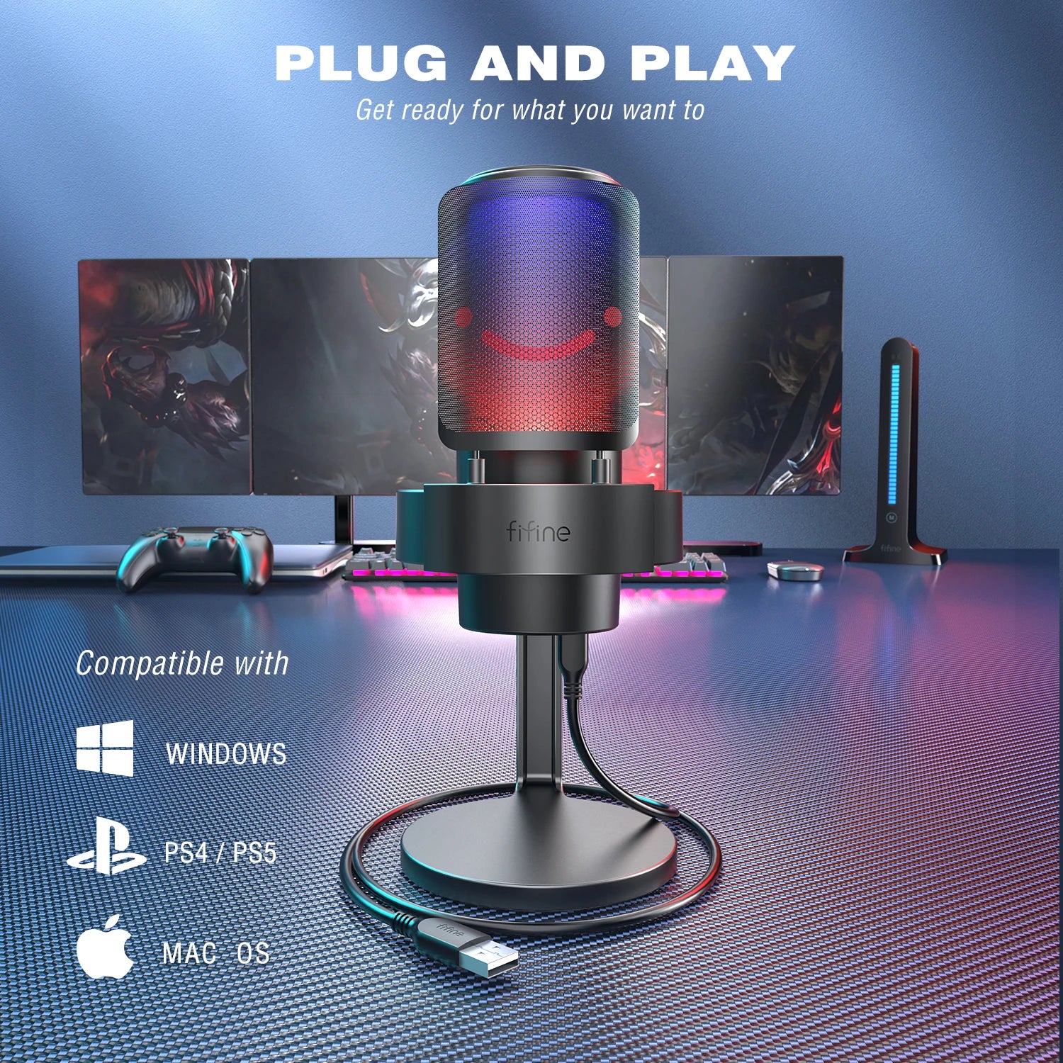 FIFINE Wired Professional Studio Microphone Kit