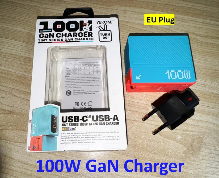 WEKOME WP-U155 GaN 100W Fast Charger