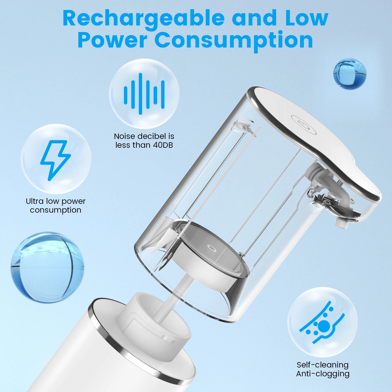 HAOYUNMA Automatic Touchless Foam Soap Dispenser
