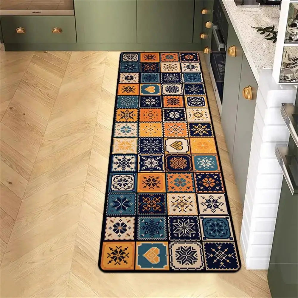 Soft Crystal Velvet Anti-Slip Carpet Mat