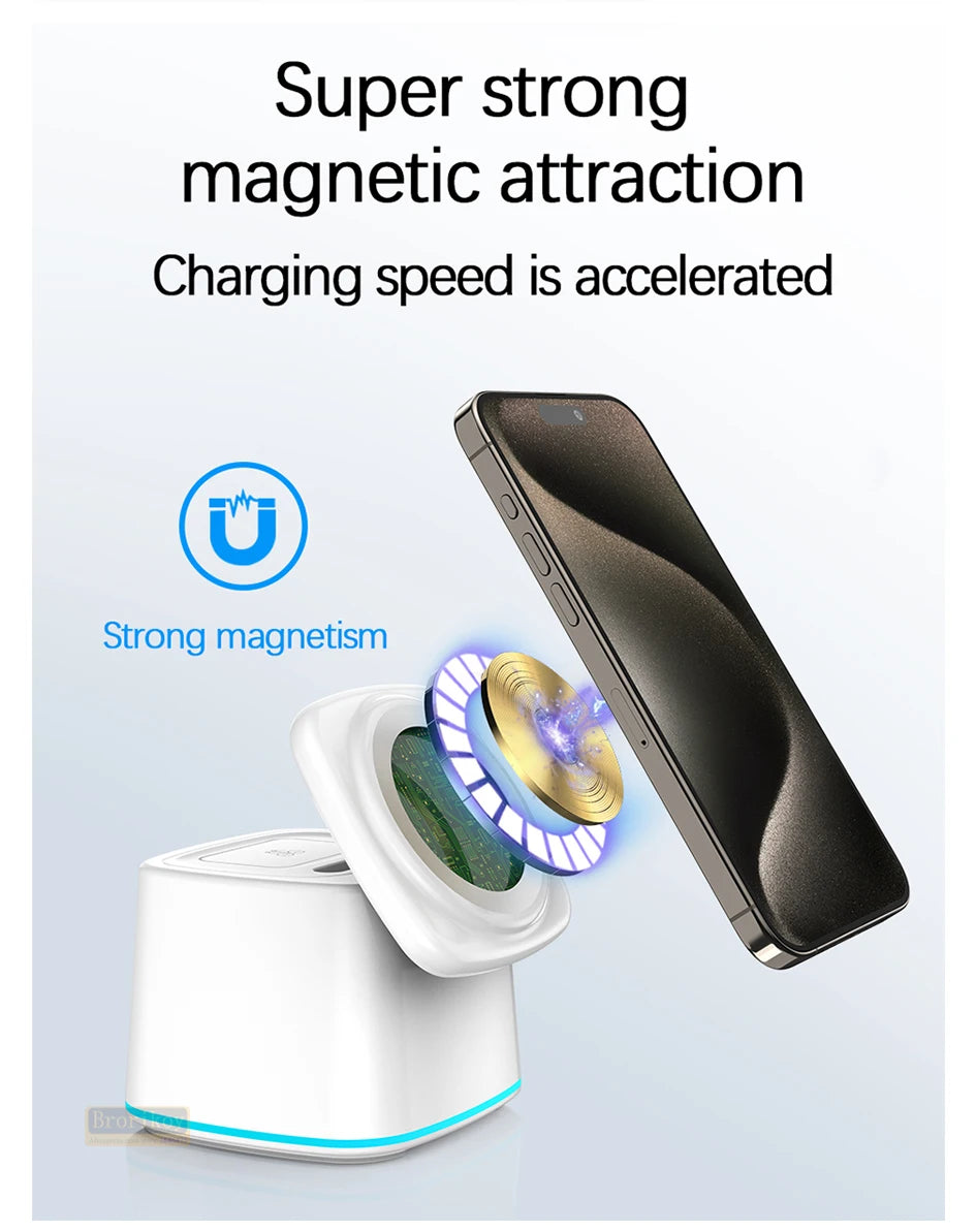 Keyounton H48 15W Qi Wireless Charger – Power, Elegantly Delivered