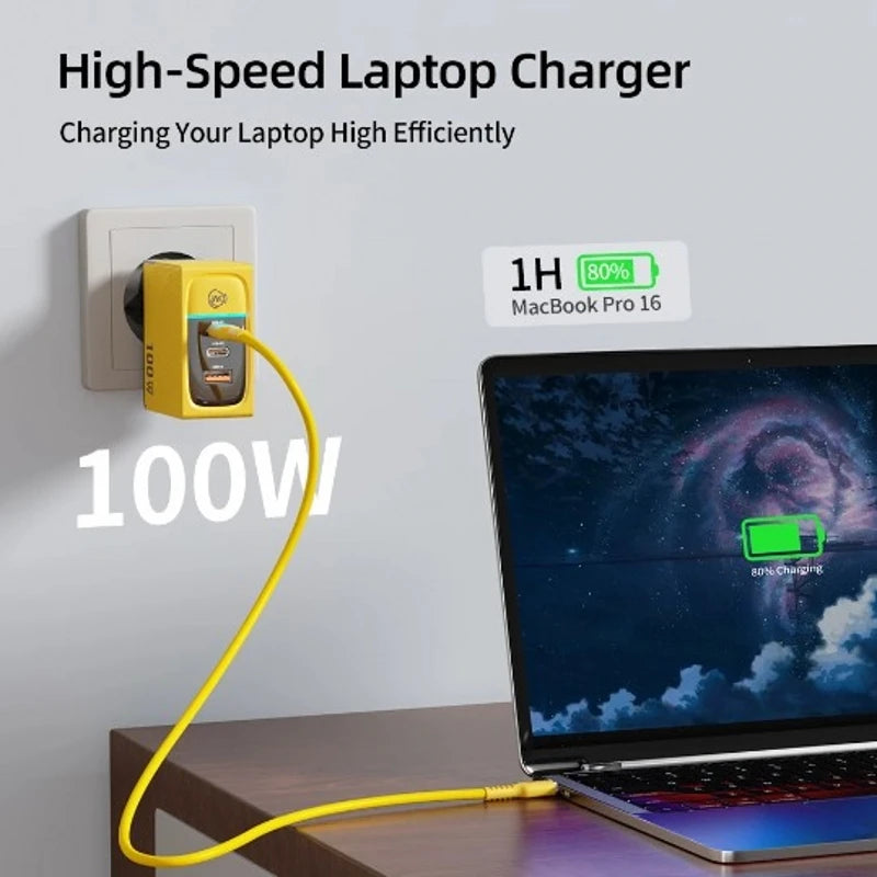 WEKOME WP-U155 GaN 100W Fast Charger