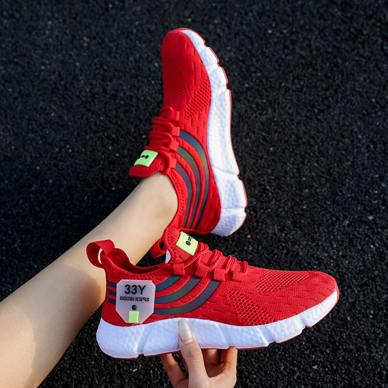 BIG RUNNING Men's Breathable Mesh Casual Shoes