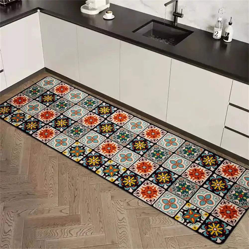 Soft Crystal Velvet Anti-Slip Carpet Mat