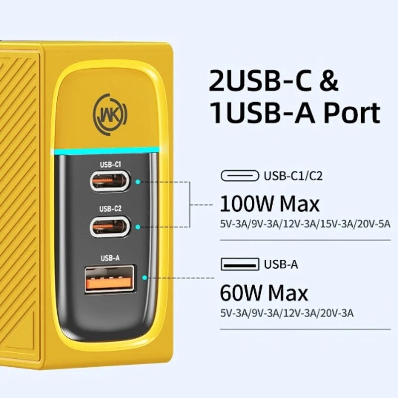 WEKOME WP-U155 GaN 100W Fast Charger