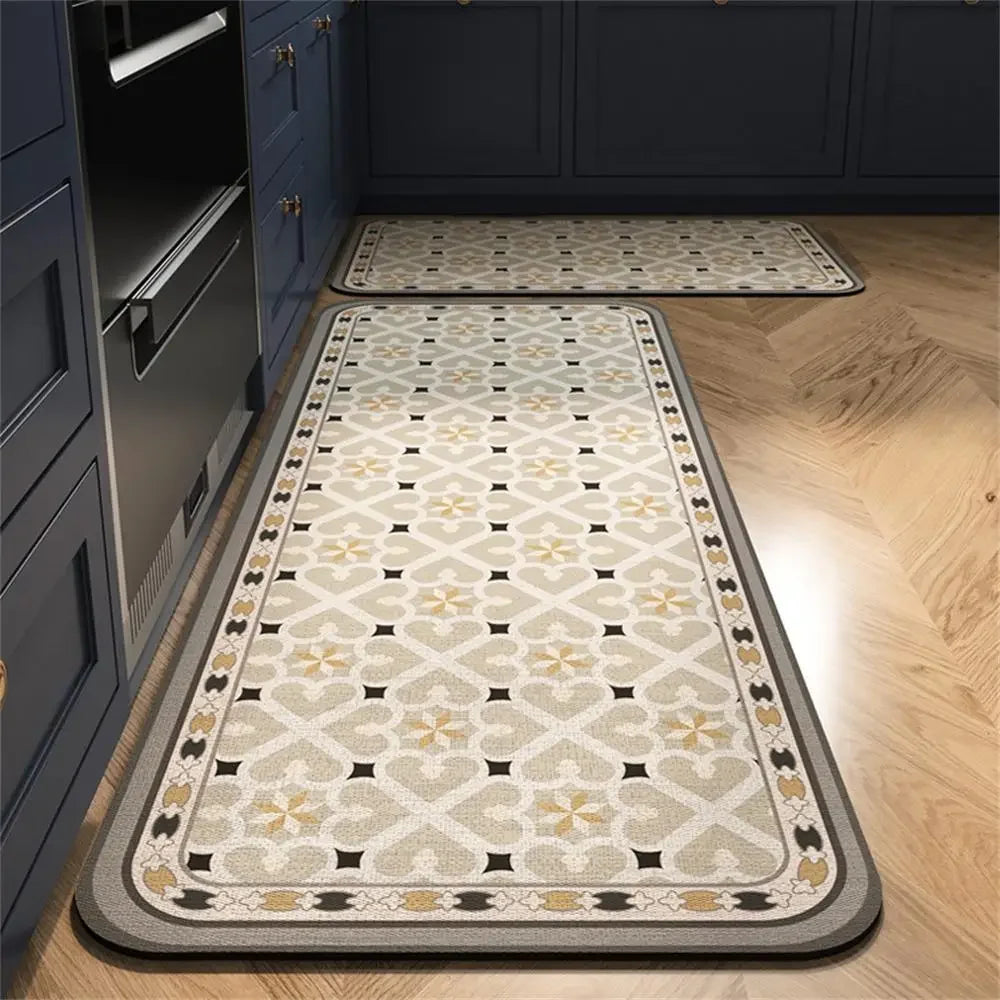Soft Crystal Velvet Anti-Slip Carpet Mat