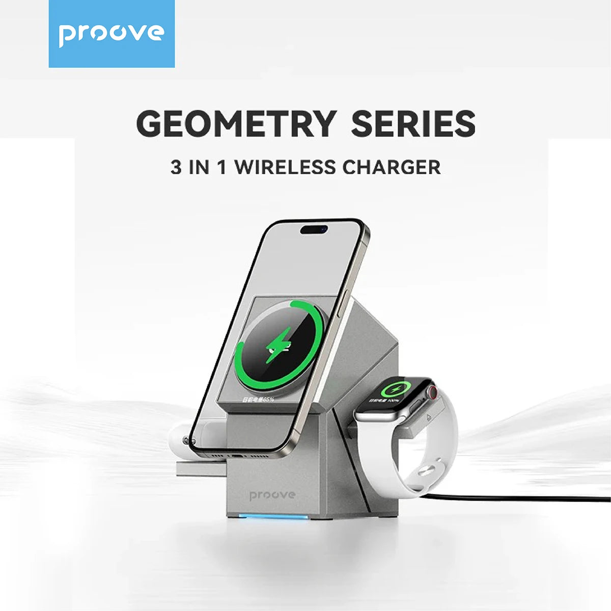 VBNM Qi2 3-in-1 Wireless Charger – Power That Moves With You