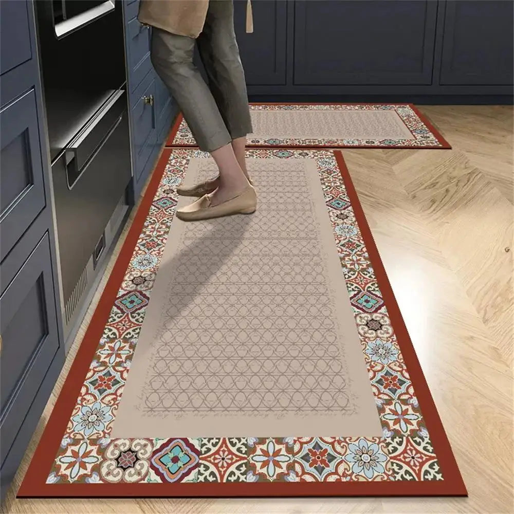 Soft Crystal Velvet Anti-Slip Carpet Mat
