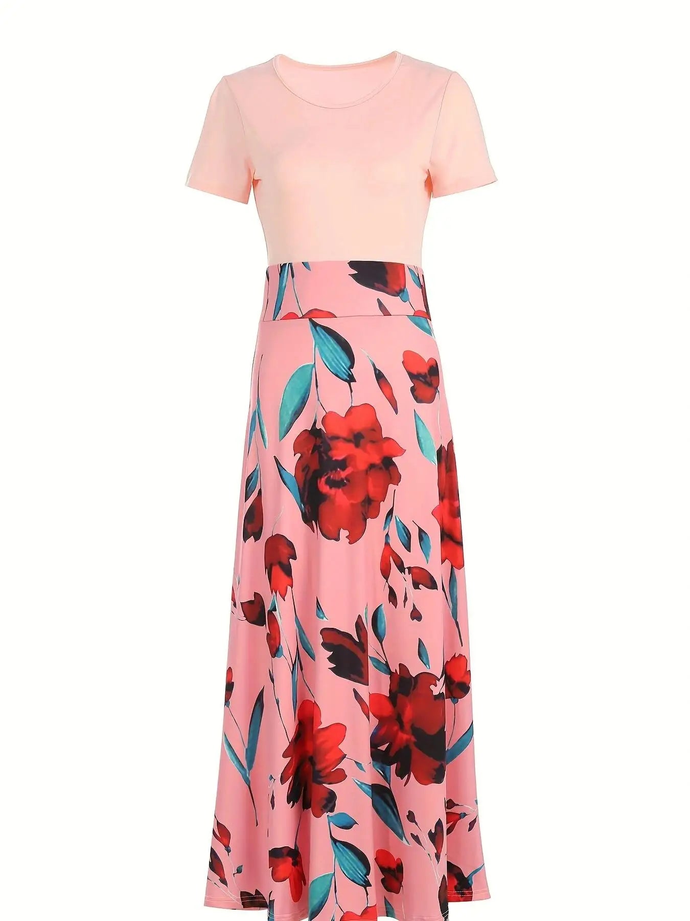 Floral Print Swing Dress – Summer Style for Effortless Elegance