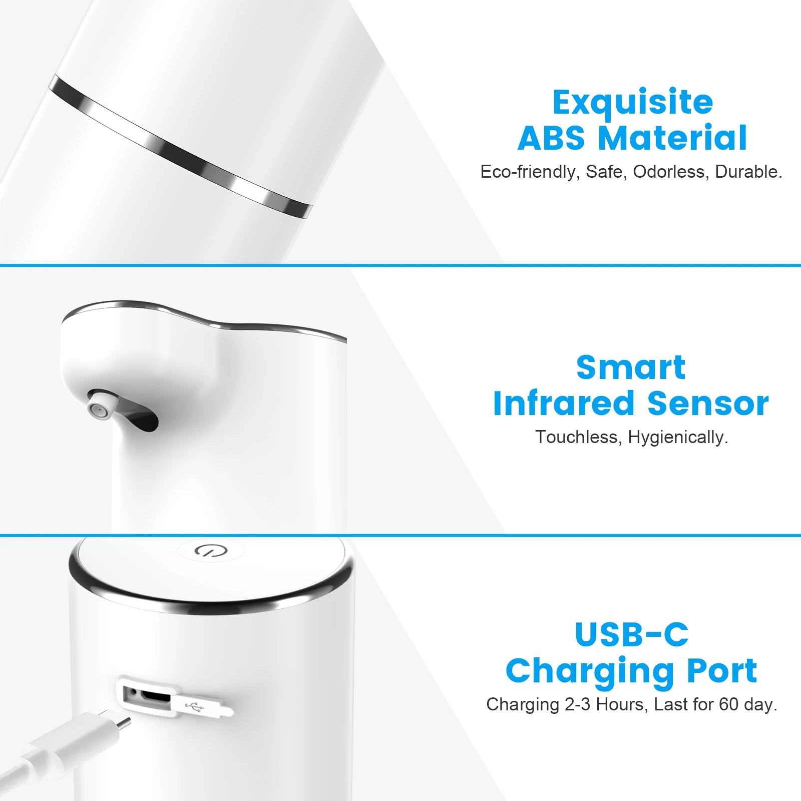 HAOYUNMA Automatic Touchless Foam Soap Dispenser