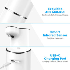 HAOYUNMA Automatic Touchless Foam Soap Dispenser