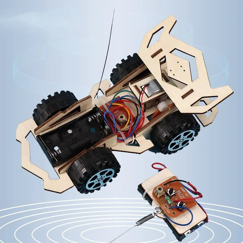 DIY Wooden RC Car Kit