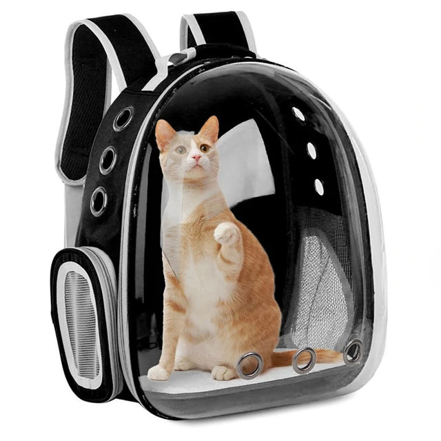 Transparent Space Capsule Pet Backpack