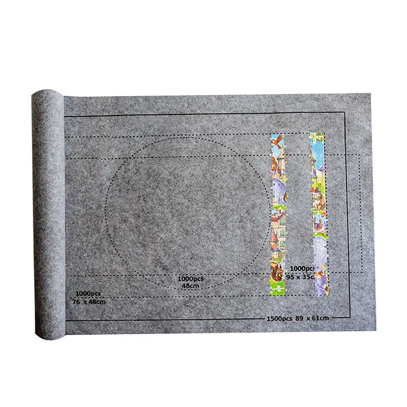 Felt Jigsaw Puzzle Roll Mat