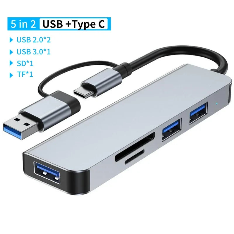 8-in-1 USB Type-C HUB