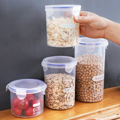 Transparent Sealed Storage Bottle
