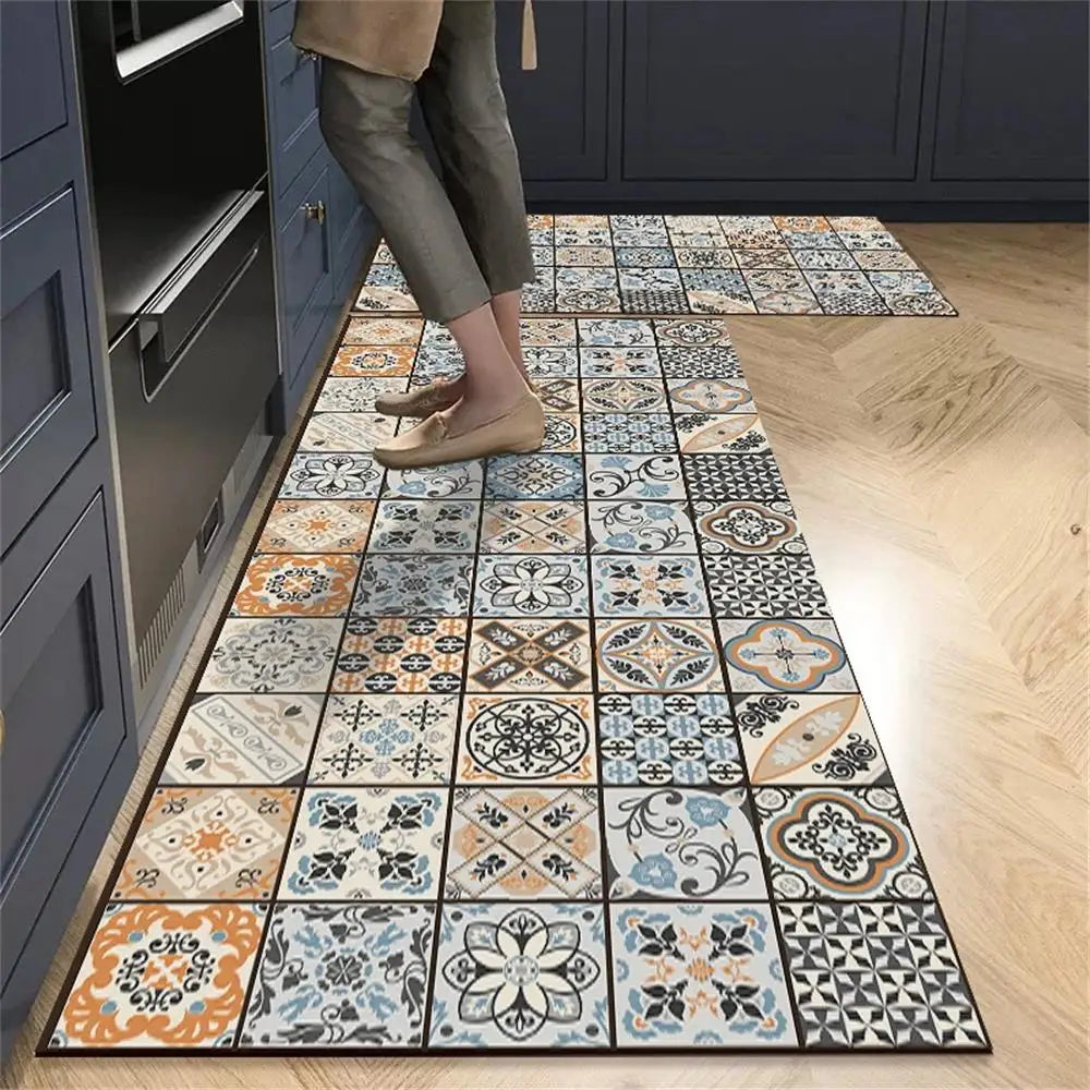 Soft Crystal Velvet Anti-Slip Carpet Mat