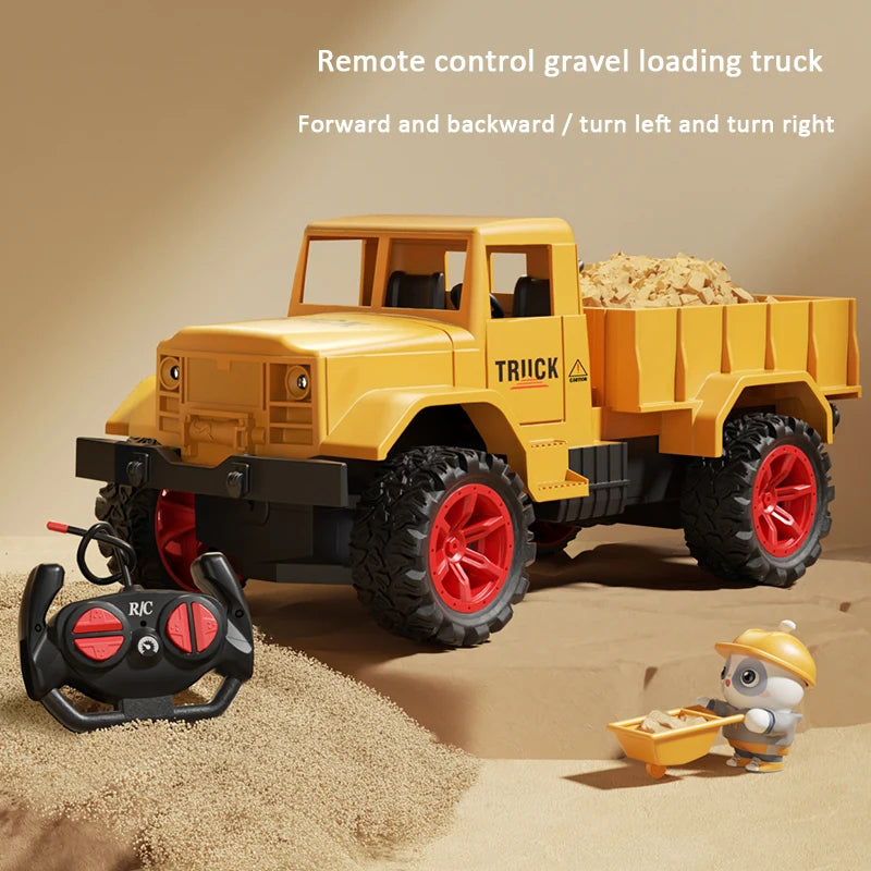 Alloy Remote Control Excavator Toy Car