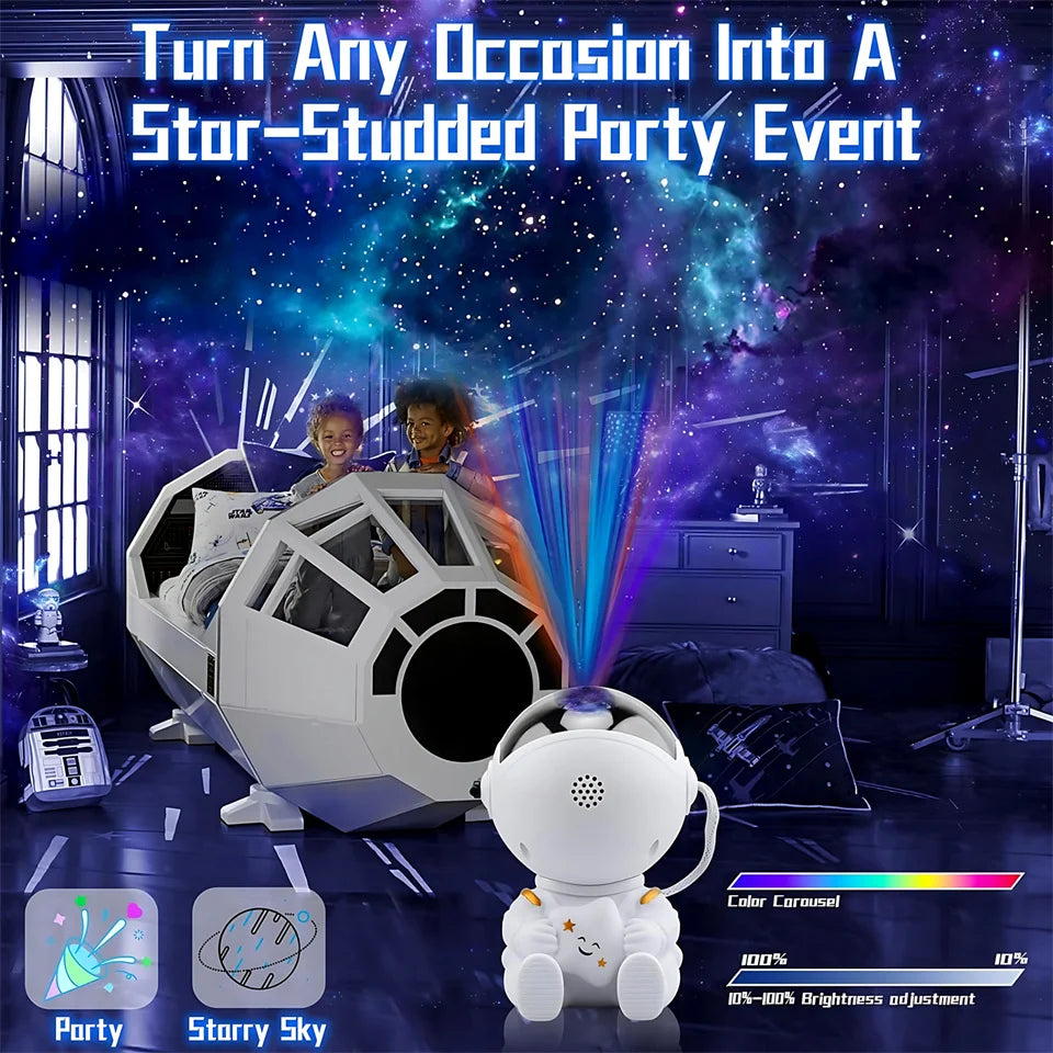 DVOLADOR Astronaut Galaxy Projector