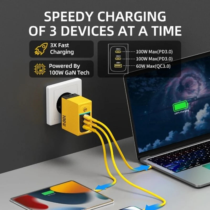 WEKOME WP-U155 GaN 100W Fast Charger