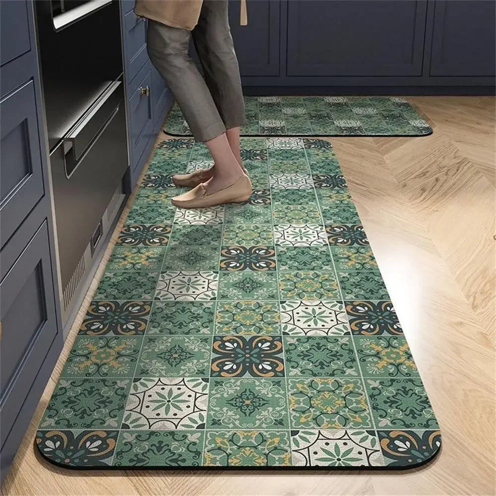 Soft Crystal Velvet Anti-Slip Carpet Mat
