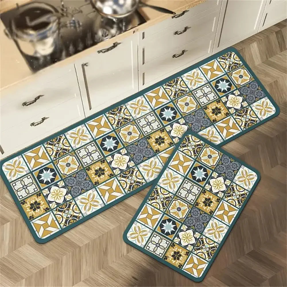 Soft Crystal Velvet Anti-Slip Carpet Mat