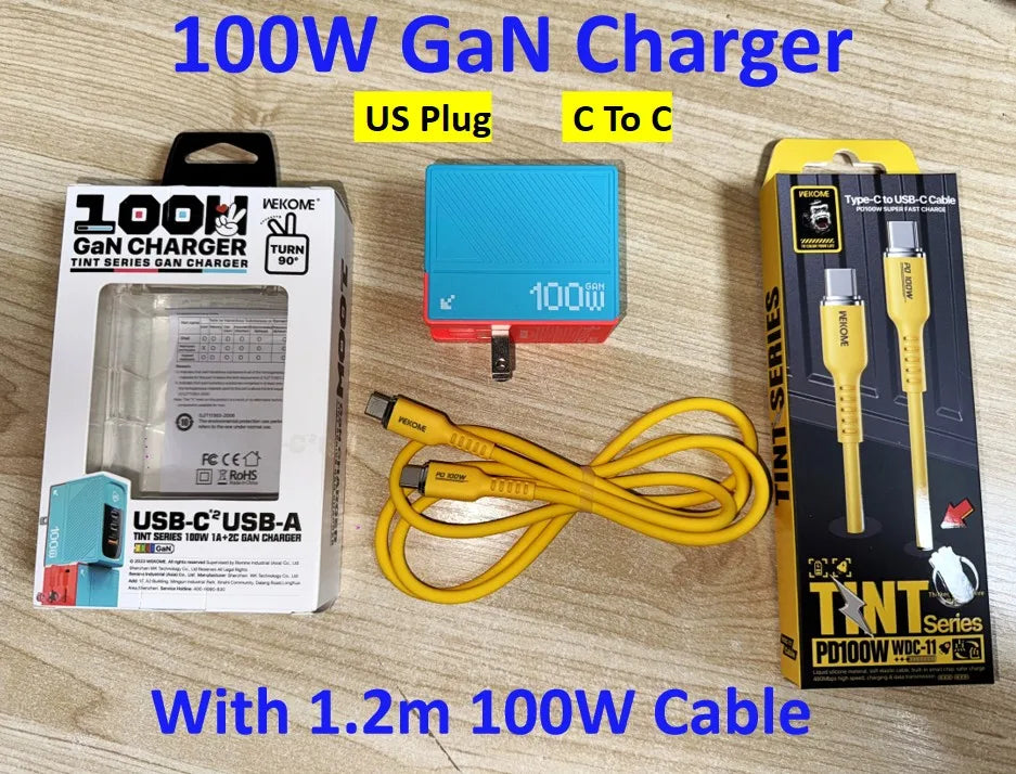 WEKOME WP-U155 GaN 100W Fast Charger
