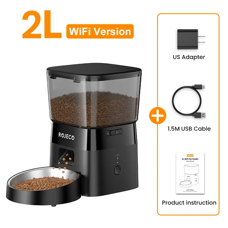 ROJECO Smart Automatic Dog Feeder