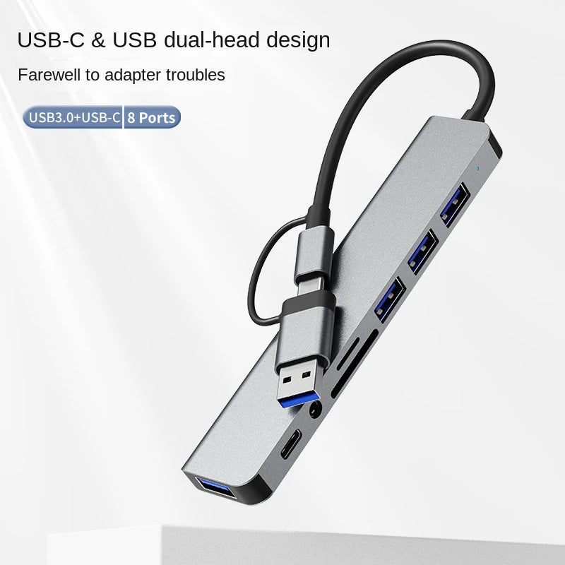8-in-1 USB Type-C HUB
