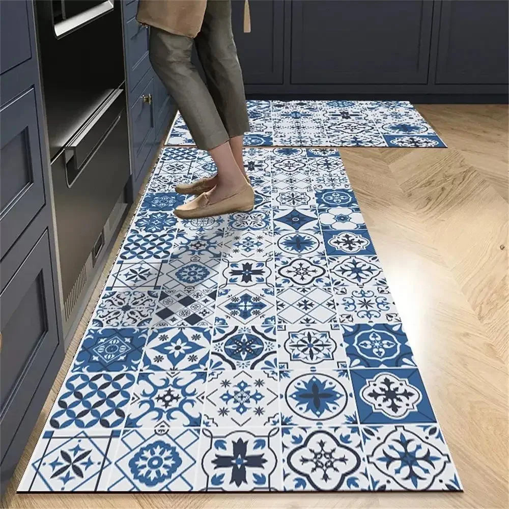Soft Crystal Velvet Anti-Slip Carpet Mat