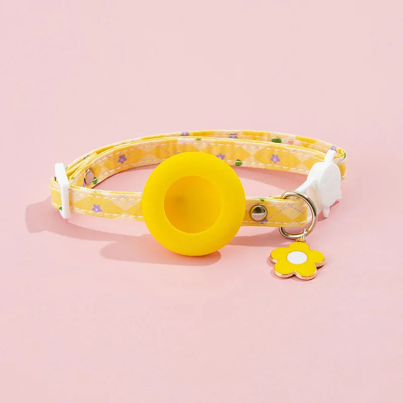 Anti-Lost Pet Collar with AirTag Case