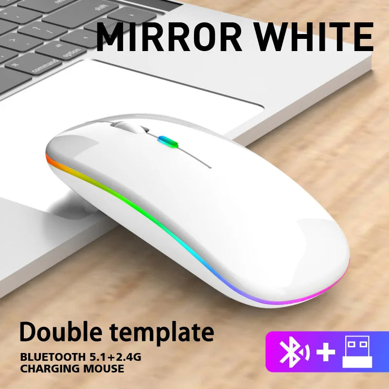 LYBYU Silent Rechargeable Wireless Mouse