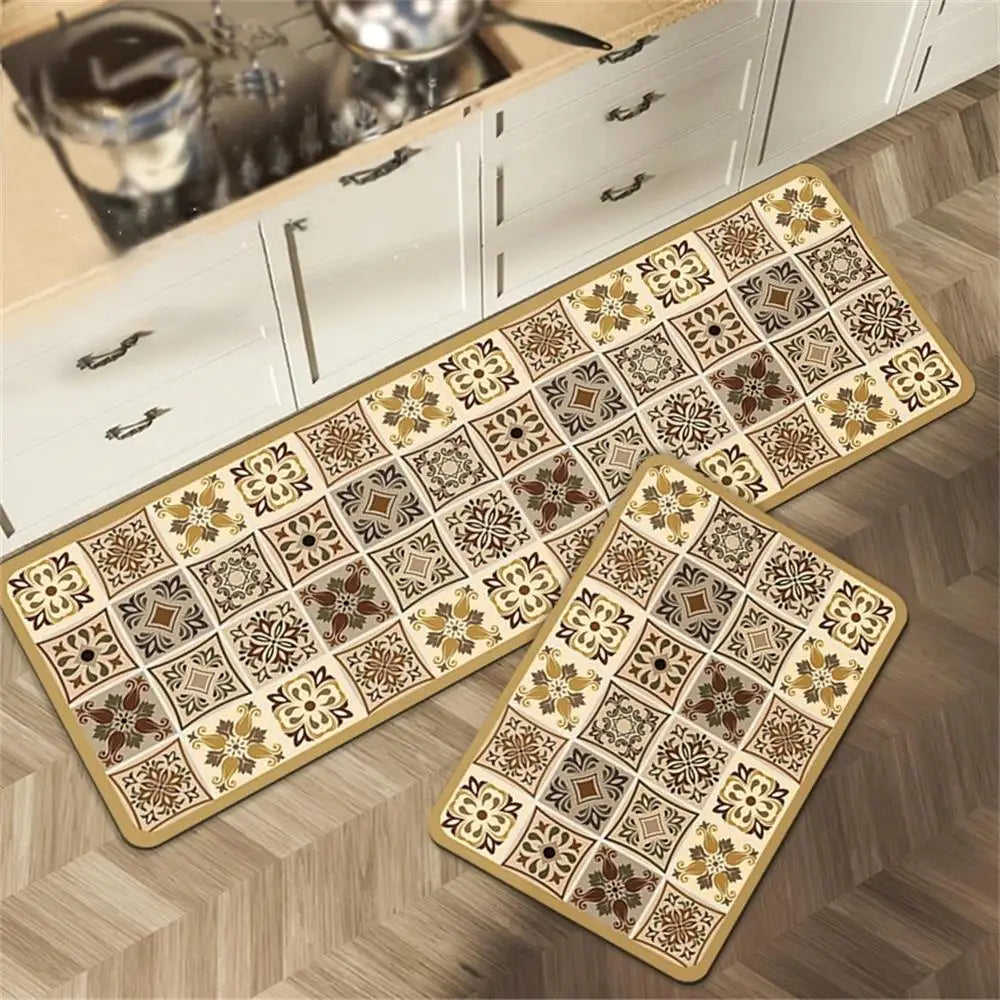 Soft Crystal Velvet Anti-Slip Carpet Mat