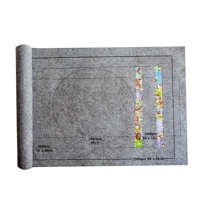 Felt Jigsaw Puzzle Roll Mat