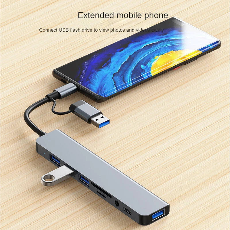 8-in-1 USB Type-C HUB