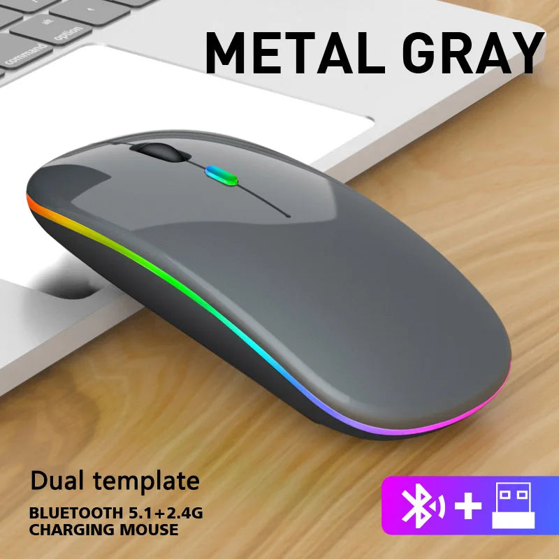LYBYU Silent Rechargeable Wireless Mouse