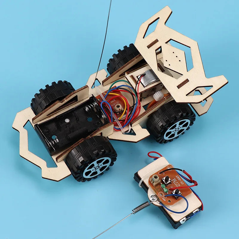 DIY Wooden RC Car Kit