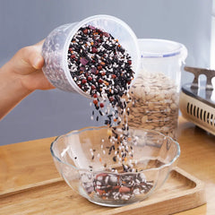 Transparent Sealed Storage Bottle