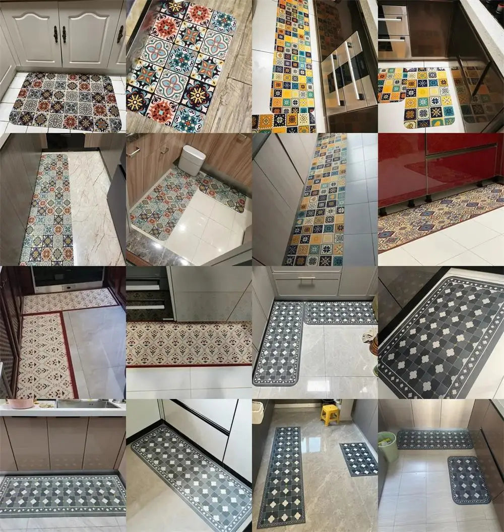 Soft Crystal Velvet Anti-Slip Carpet Mat