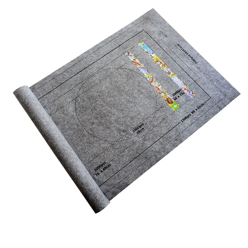 Felt Jigsaw Puzzle Roll Mat